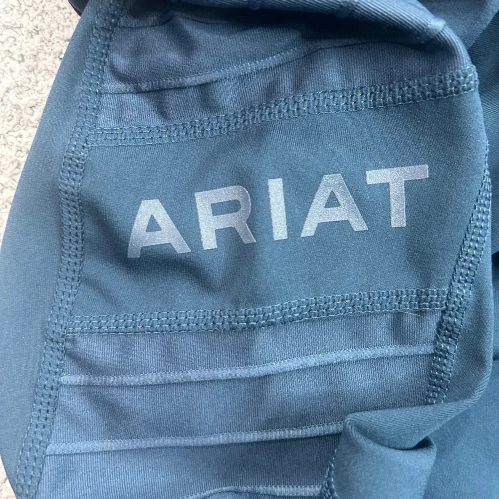 Ariat Eos Moto KP Tight Equestrian Riding Leggings Navy Blue XS Horse Moto Sport